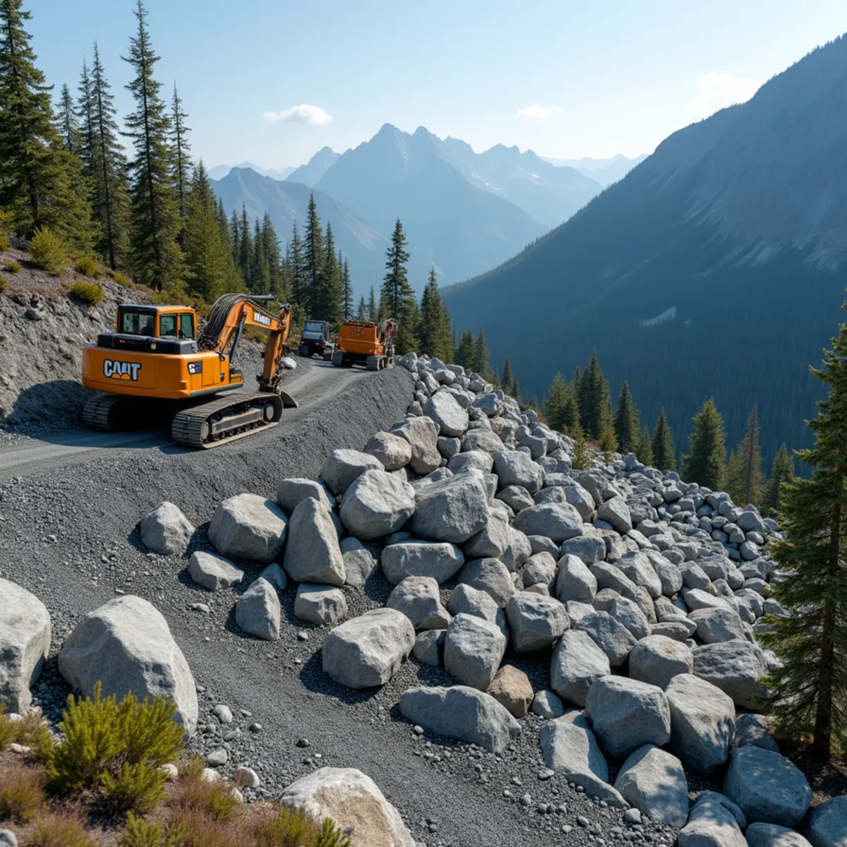 Boulder Rock Walls in Alaska | Norton Management