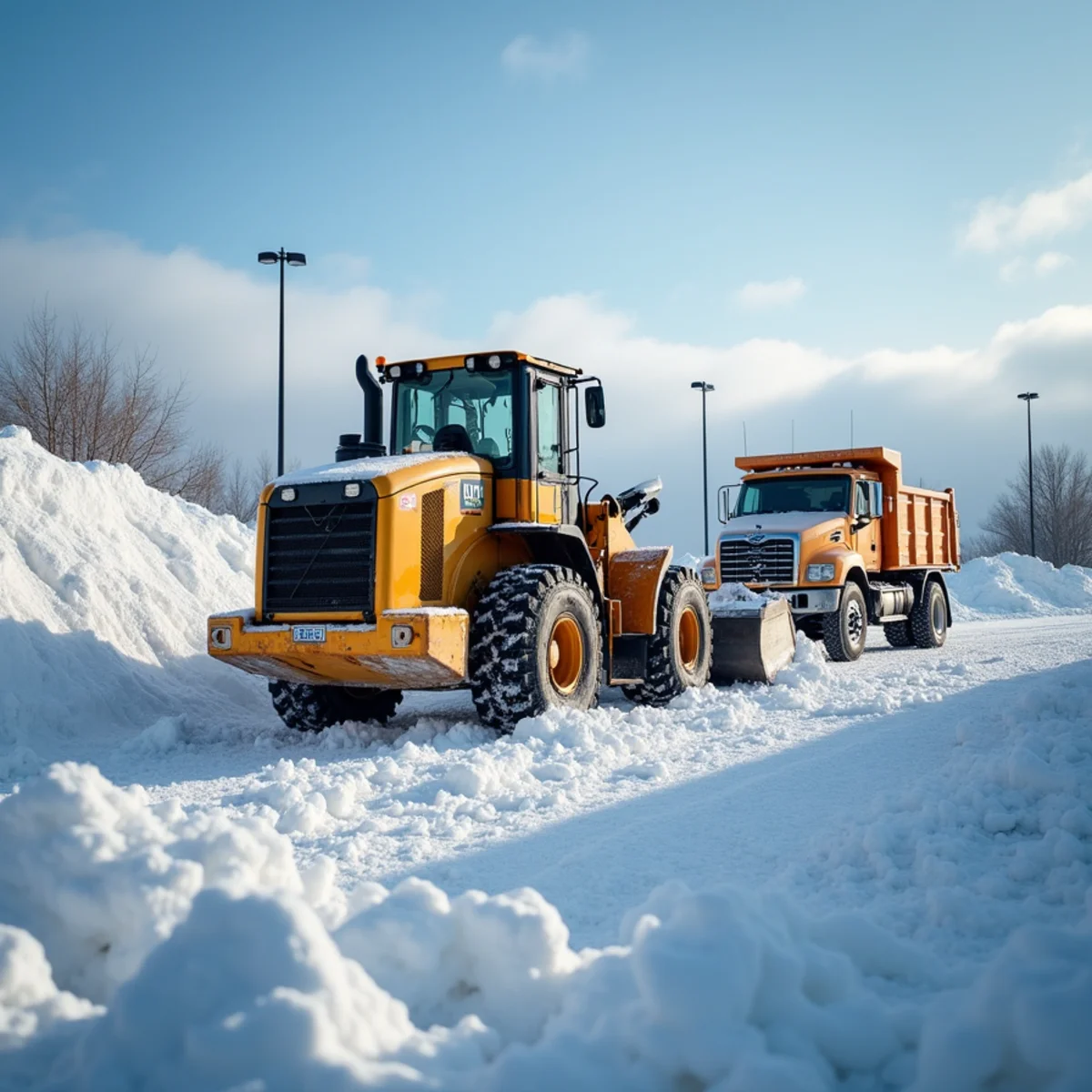 Commercial Snow Plowing in Mat-Su | Norton Management
