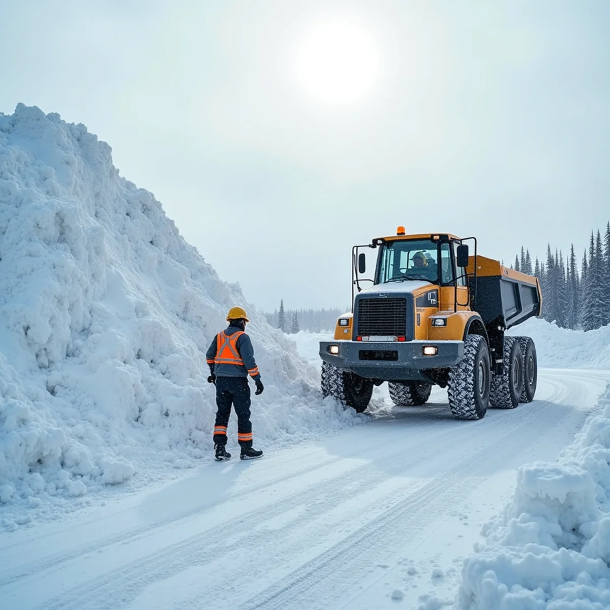 Commercial Snow Storage Planning | Norton Management