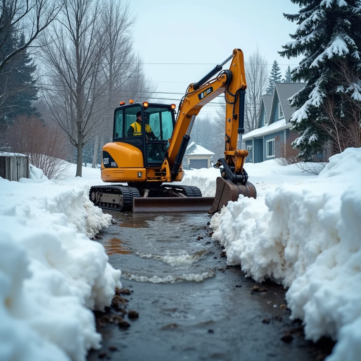 Alaska Spring Thaw Mud Diversion | Norton Management