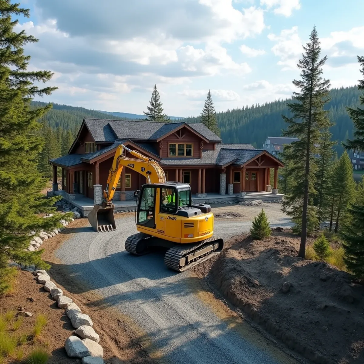 Earthwork, excavation, and landscaping in Ester AK
