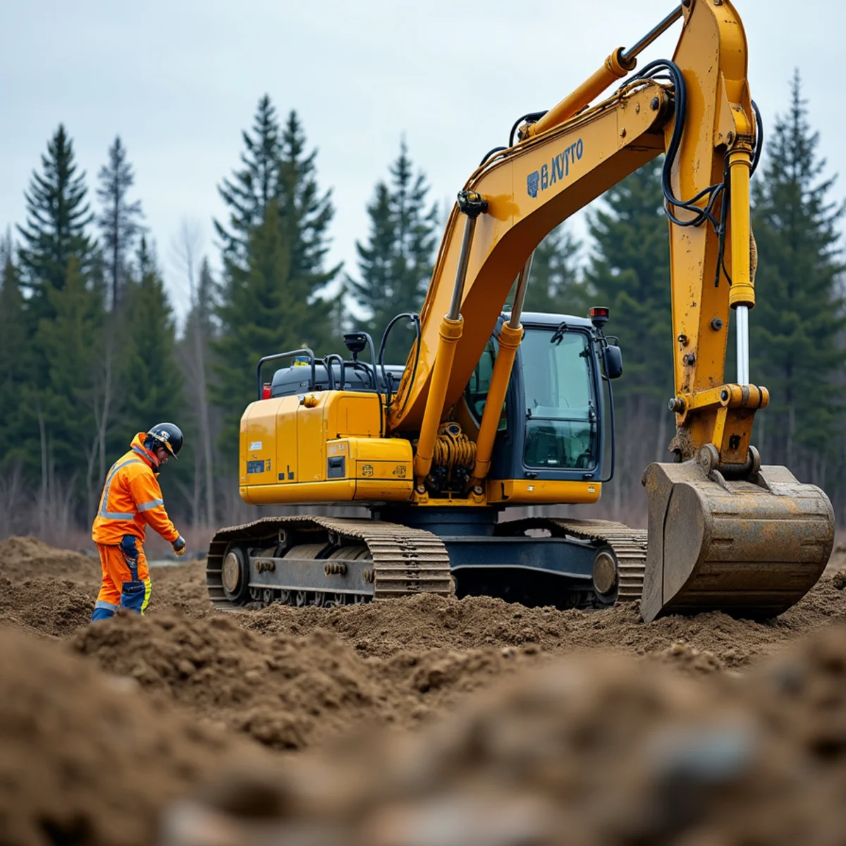 Excavation & Land Leveling in Wasilla Alaska by Norton Management Services