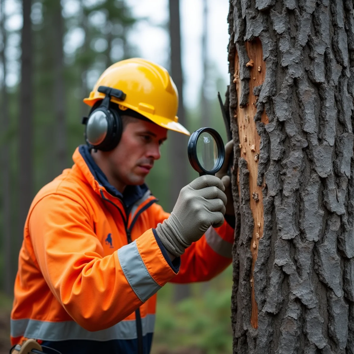 Inspect Spruce Trees in Alaska | Norton Management