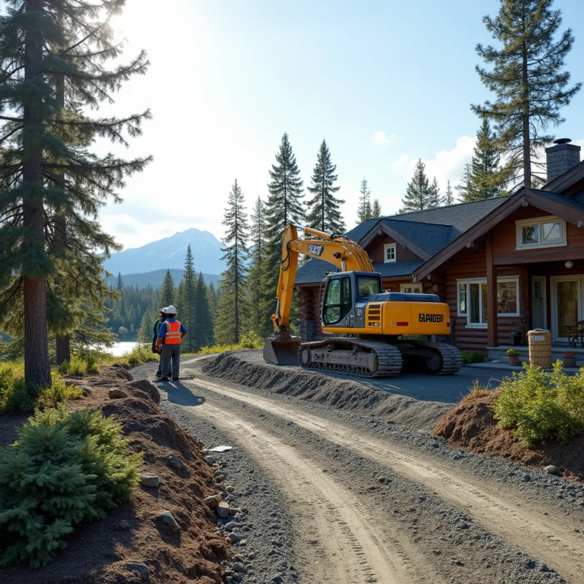 Earthwork, excavation, and landscaping in Ninilchik AK