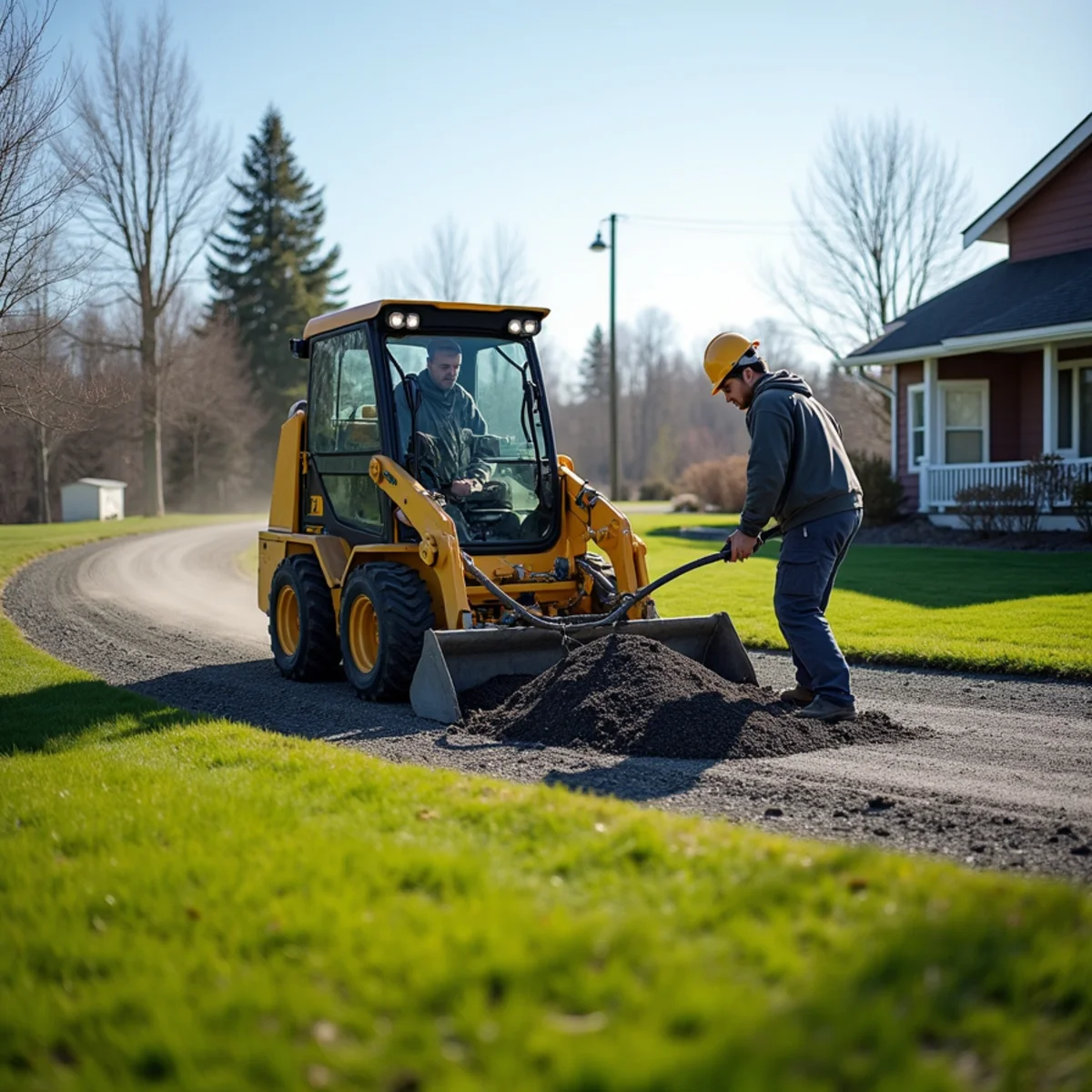Seasonal Spring & Fall Yard Cleanups in Wasilla Alaska by Norton Management Services