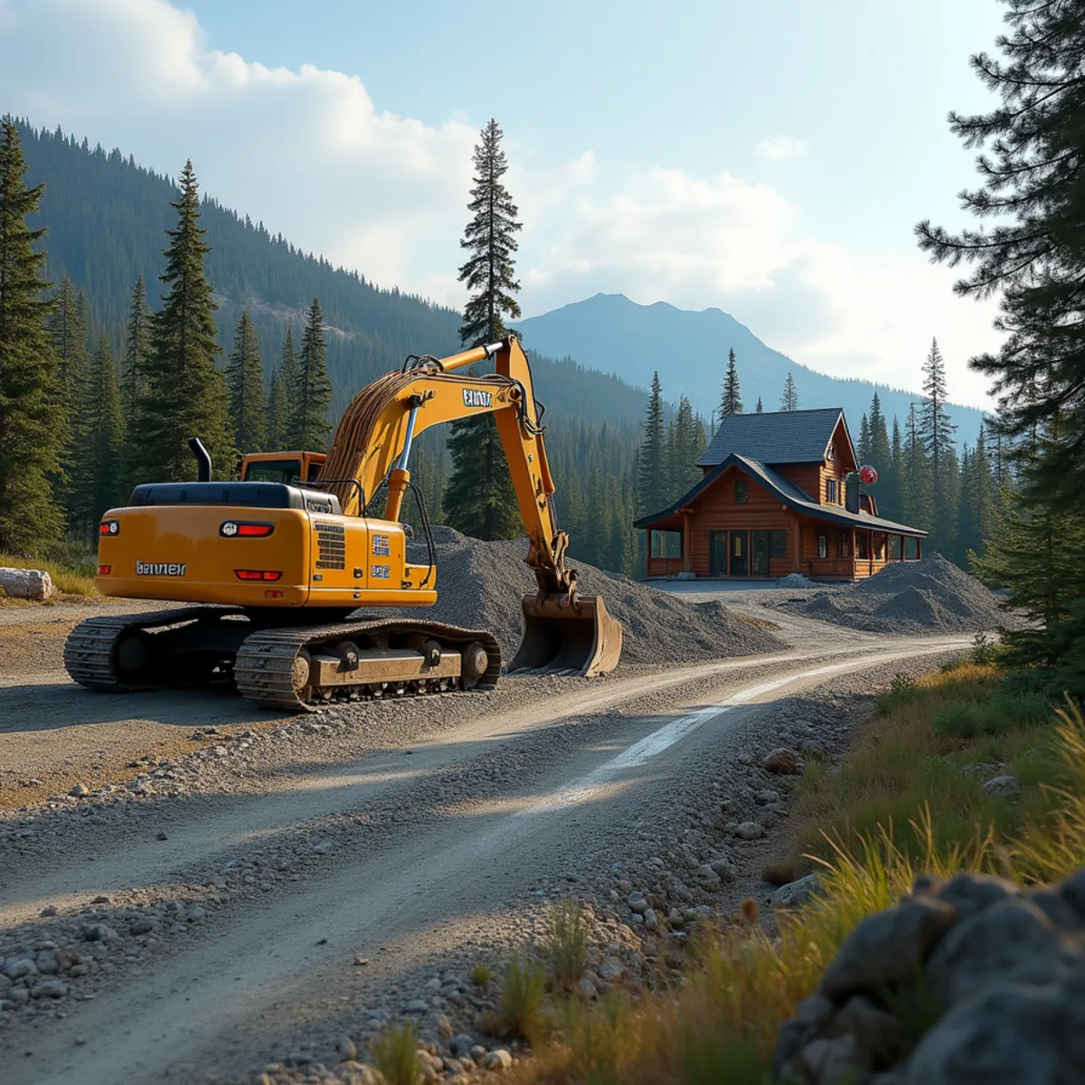 Earthwork, excavation, and landscaping in Sutton-Alpine AK