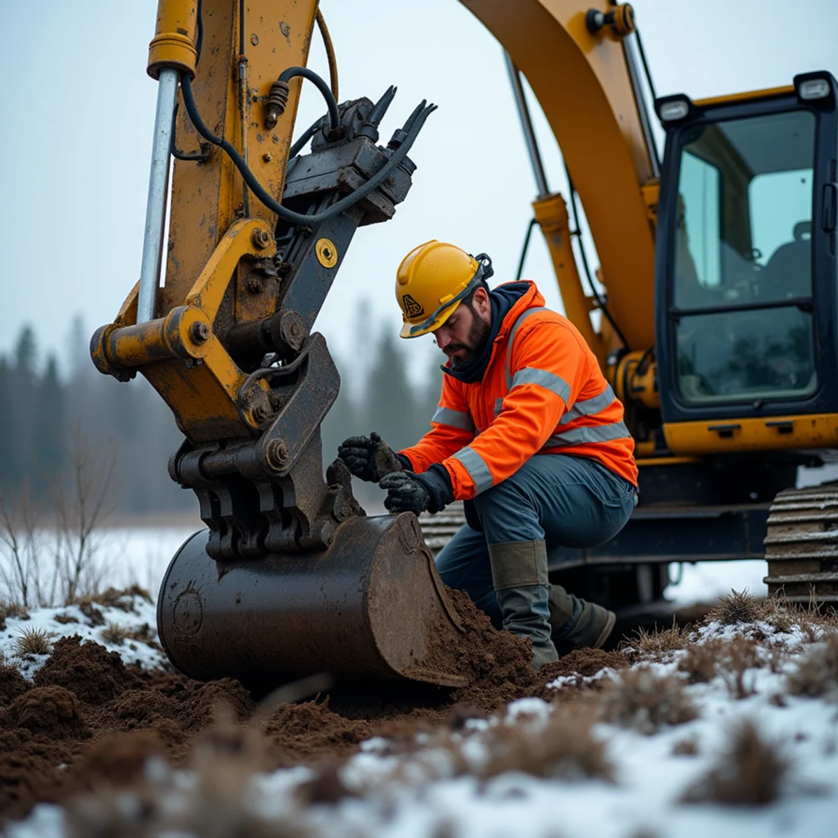 Norton Management Services field crew performing tree felling & stump removal in Wasilla AK
