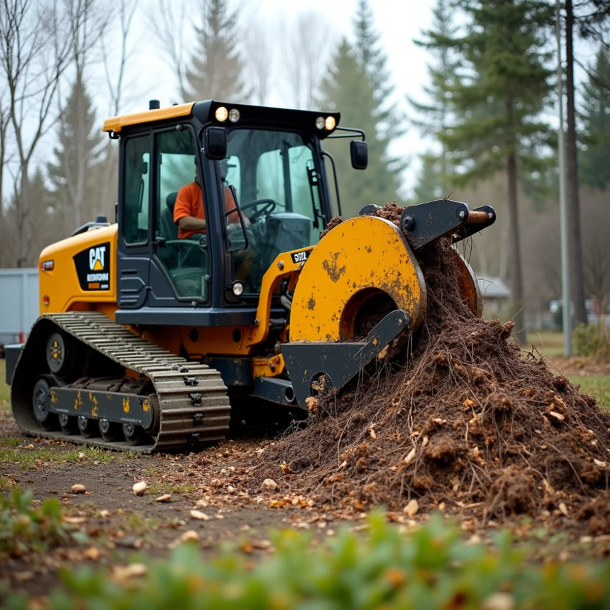 Tree Felling & Stump Removal in Wasilla Alaska by Norton Management Services
